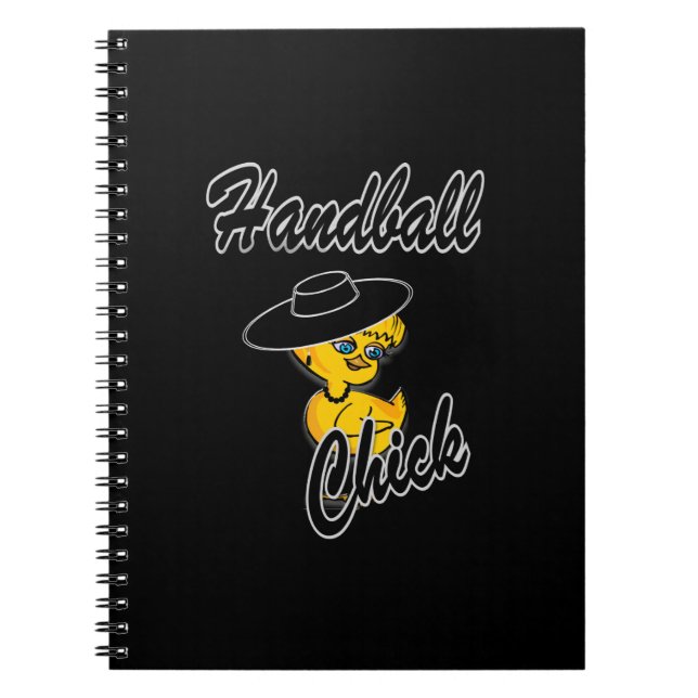 Cuaderno Chica de balonmano #4 (Frente)