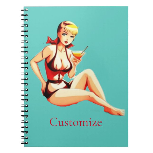 Cuaderno Chica de Bikini Thunder_Cove (Frente)