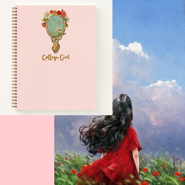 Cuaderno Chica de cabaña 🥨 🧡 🌸 (Subido por el creador)