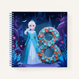 Cuaderno Chica De Cumpleaños A Los 8