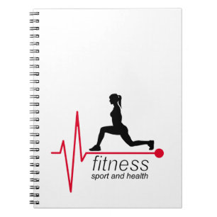 Cuaderno Chica de fitness