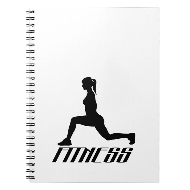 Cuaderno Chica de fitness (Frente)