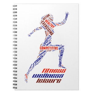 Cuaderno Chica de fitness