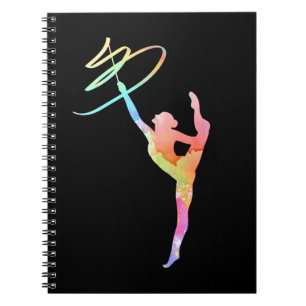 Cuaderno Chica de Gimnasia Rítmica Colorida
