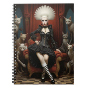Cuaderno Chica de Gothic Roller Derby