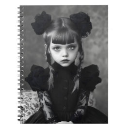 Cuaderno Chica de gótico
