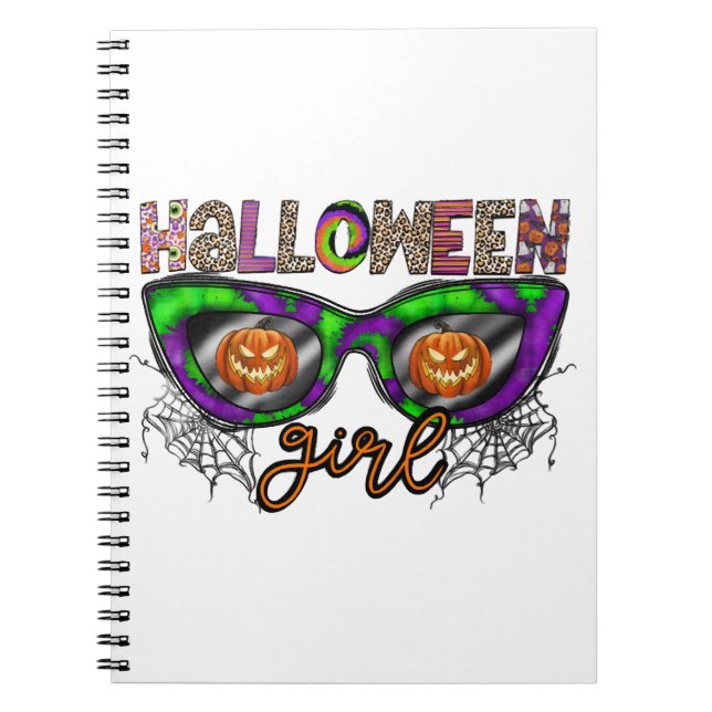 Cuaderno Chica de Halloween (Frente)