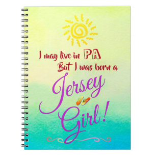 Cuaderno Chica de Jersey de una vez y siempre