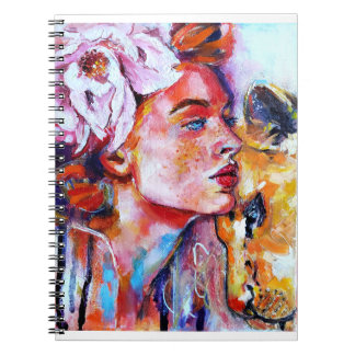 Cuaderno Chica de leones