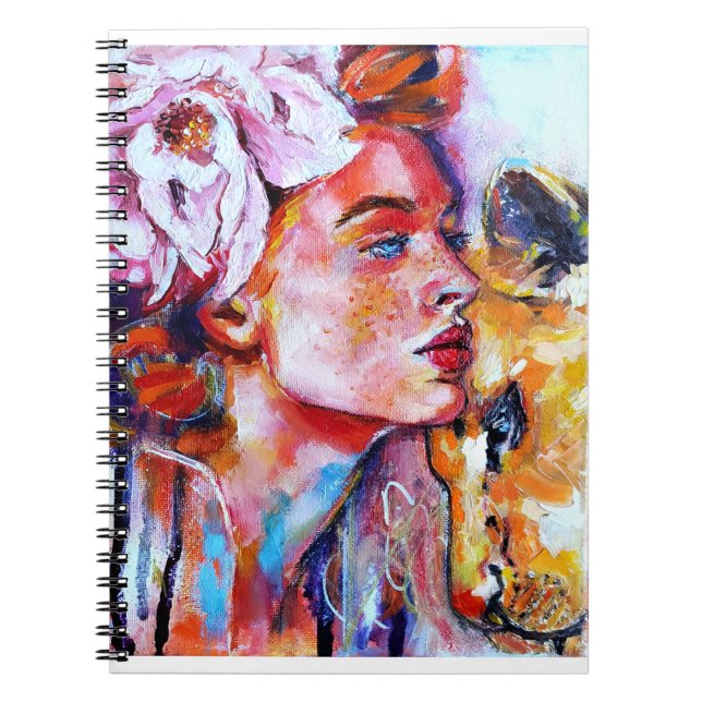 Cuaderno Chica de leones (Frente)