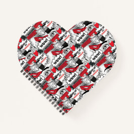 Cuaderno Chica de maquillaje lindo - Belleza kawaii y moda 