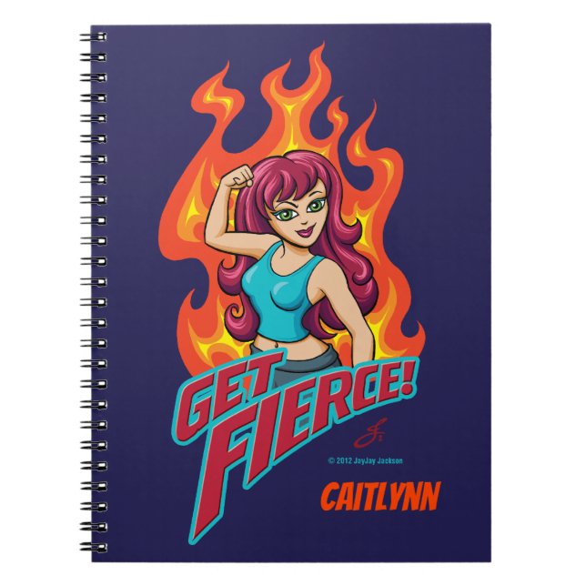 Cuaderno Chica de obtención de archivos personalizado (Frente)