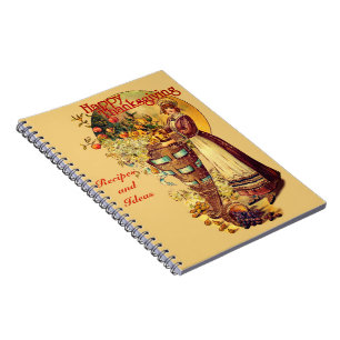 Cuaderno Chica de peregrino con Personalizado de estilo vic