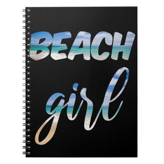 Cuaderno Chica de playa (Frente)