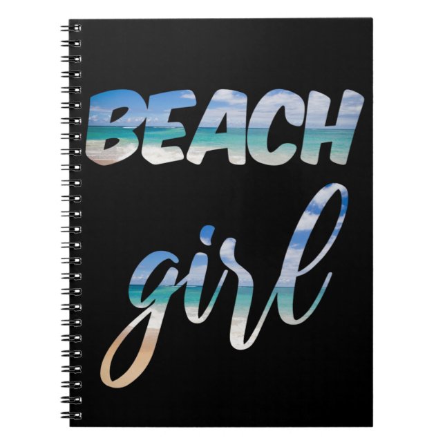 Cuaderno Chica de playa (Frente)