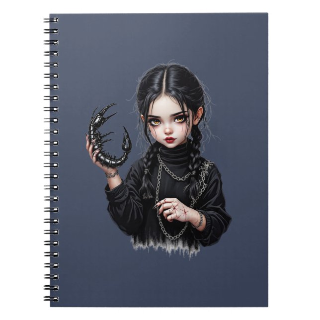 Cuaderno Chica de Scorpion (Frente)