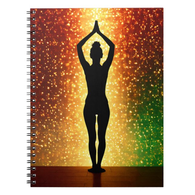 Cuaderno Chica de yoga (Frente)