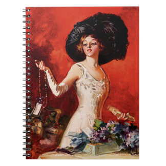 Cuaderno Chica del encanto de Edwardian