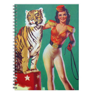 Cuaderno Chica del Pin-Para arriba del instructor del tigre
