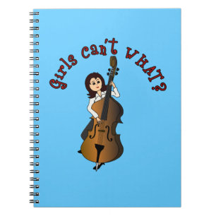 Cuaderno Chica del Reproductor de doble barra de cadena ver