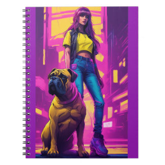 Cuaderno Chica delgado y bloc de notas para el vicepresiden