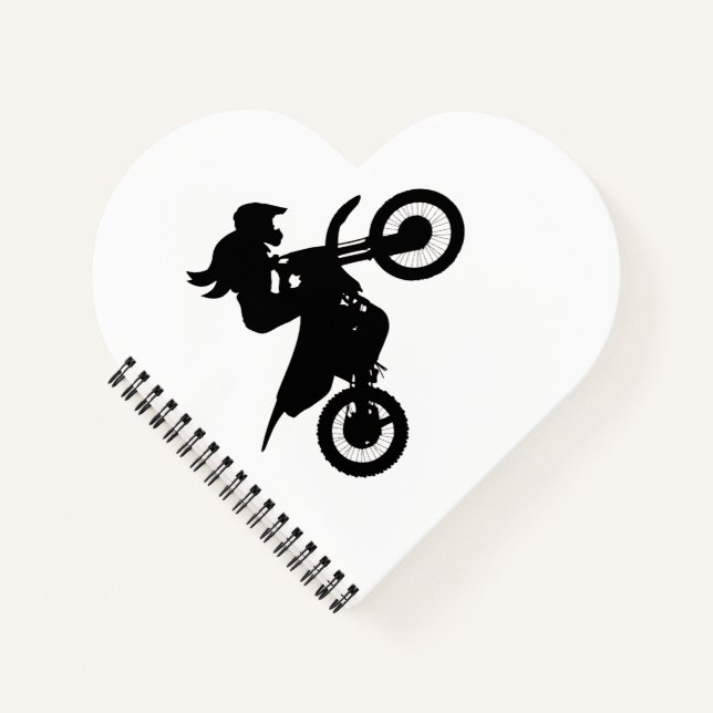 Cuaderno Chica Dirt Bike (Anverso)