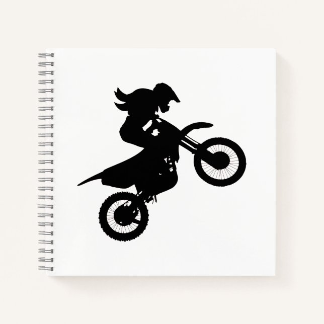 Cuaderno Chica Dirt Bike (Anverso)