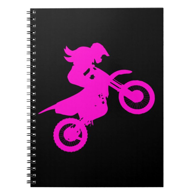 Cuaderno Chica Dirt Bike (Frente)