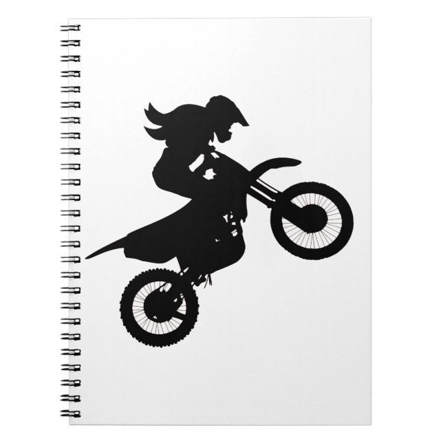 Cuaderno Chica Dirt Bike (Frente)