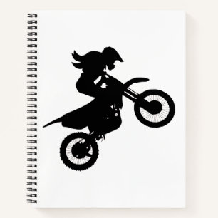 Cuaderno Chica Dirt Bike