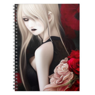 Cuaderno Chica Elf Gótico