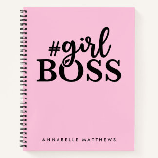 Cuaderno Chica empresario Boss Babe Babe Babe Bloc de notas