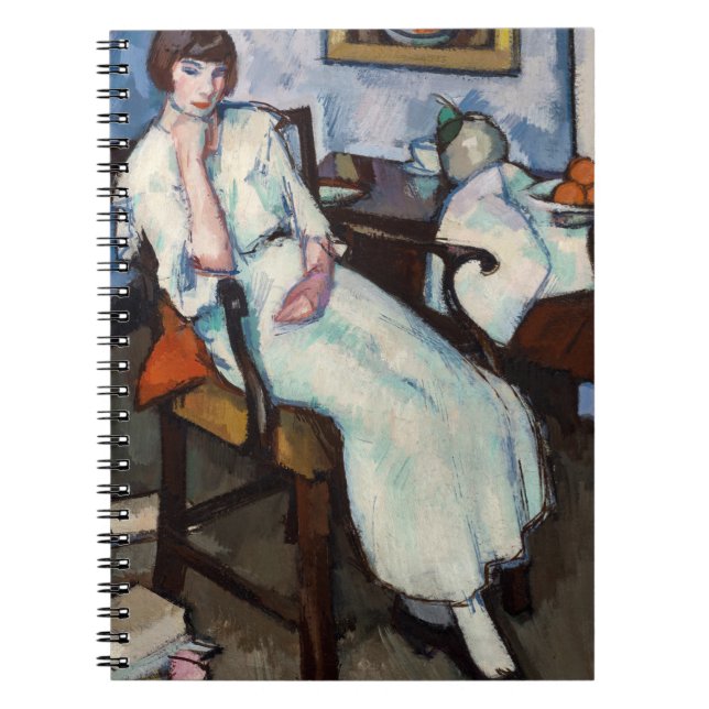 Cuaderno Chica en blanco, 1920 por Samuel John Peploe (Frente)