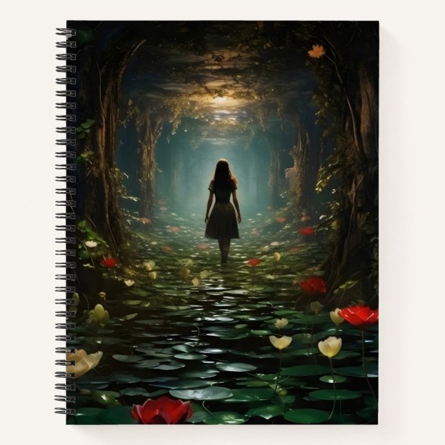 Cuaderno Chica en Túnel de Fantasía (Anverso)