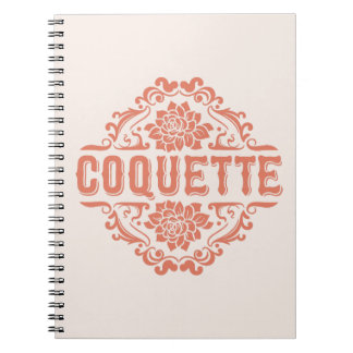 Cuaderno Chica estético de coqueta rosa