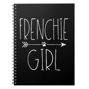 Cuaderno Chica francesa T Amo A Mi Madre Perra Bulldog Fran