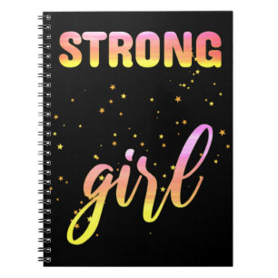 Cuaderno Chica Fuerte Pastel Star