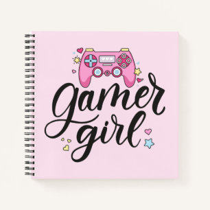 Cuaderno Chica Gamer