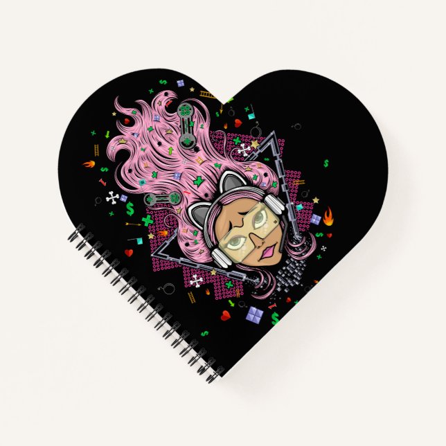 Cuaderno Chica Gamer (Anverso)