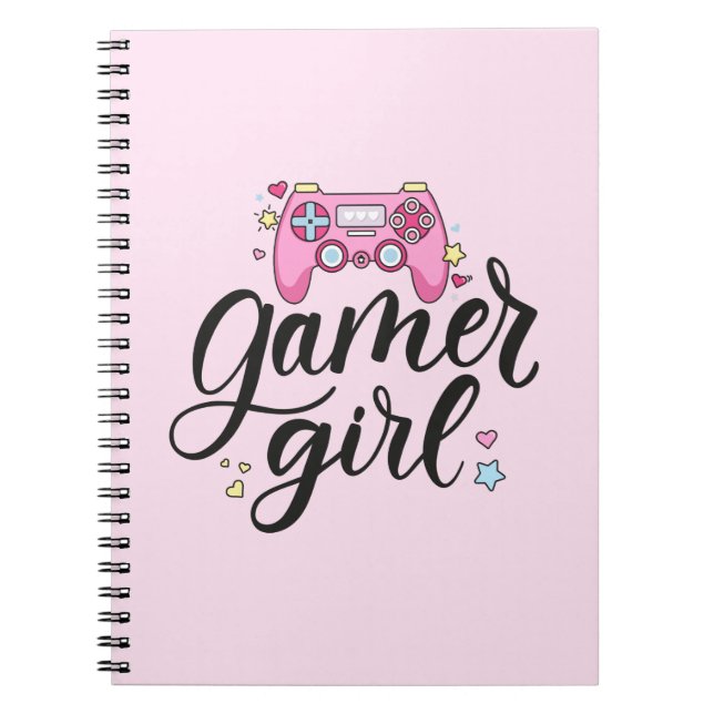 Cuaderno Chica Gamer (Frente)