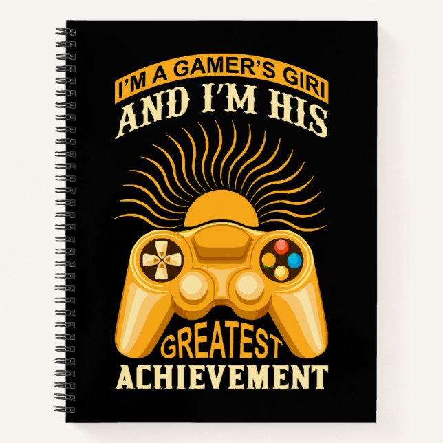 Cuaderno Chica gamer (Anverso)