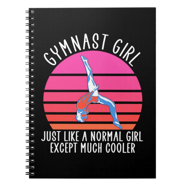 Cuaderno Chica Gymnast (Frente)