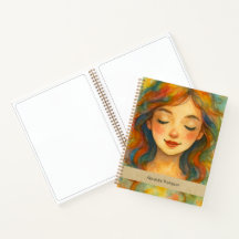 Chica hermosa acuarela personalizada Dibujo Boceto