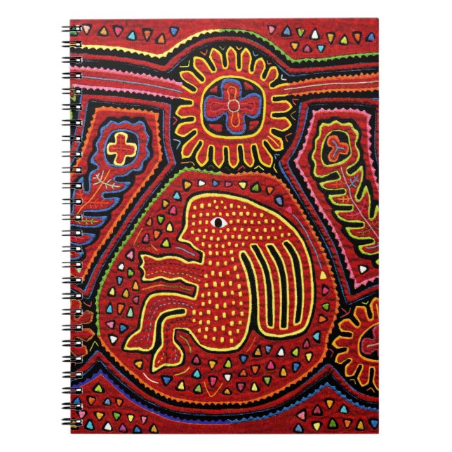 Cuaderno Chica indio kuna en bicicleta (Frente)