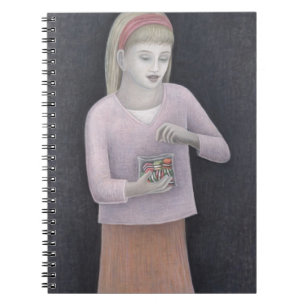 Cuaderno Chica joven con los dulces 2007