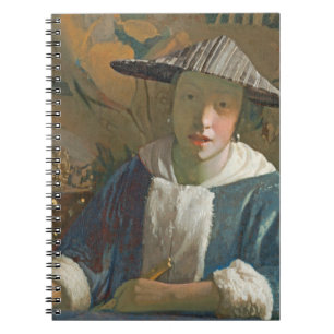 Cuaderno Chica joven con una flauta, c.1665-70