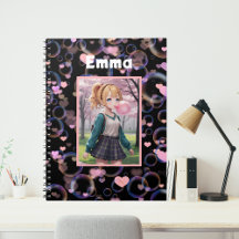 Chica Linda, Burbuja de Chicle Rosa, Personalizado