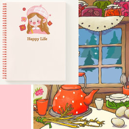 Cuaderno Chica lindo 💗 🌷