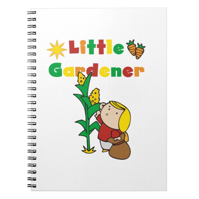 Cuaderno Chica Little Gardener (Frente)