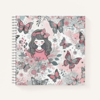 Cuaderno Chica mariposa